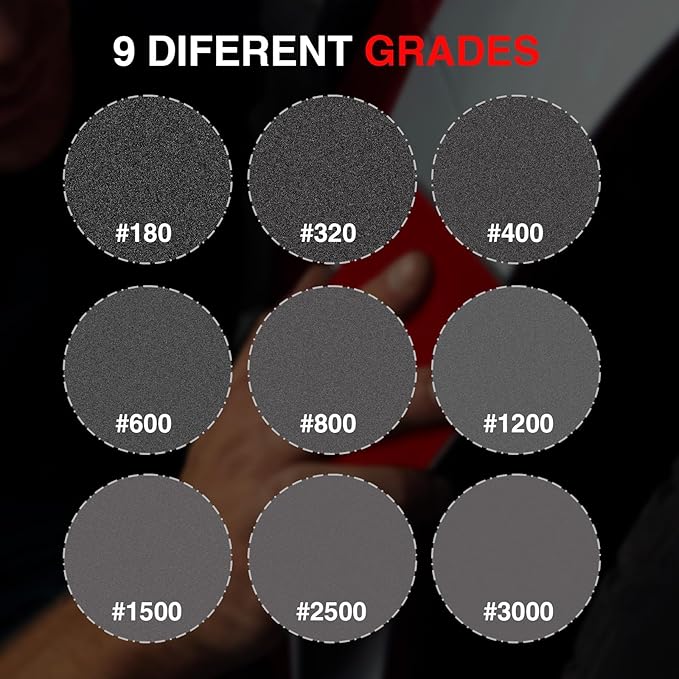 30-Pcs 3x4 Inch 600 Grit Sanding Sponge Set, Sanding Block, Ultra-Fine Wet/Dry Sandpaper for Wood, Metal, Drywall, Furniture Polishing (600Grit)