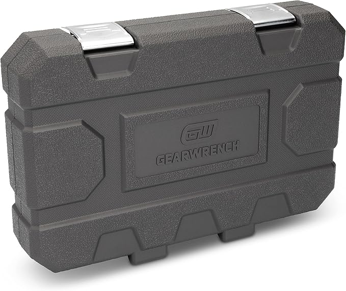 GEARWRENCH 1/2-Inch 6 Point Metric Universal Impact Socket Set (15 Piece) - 84939N