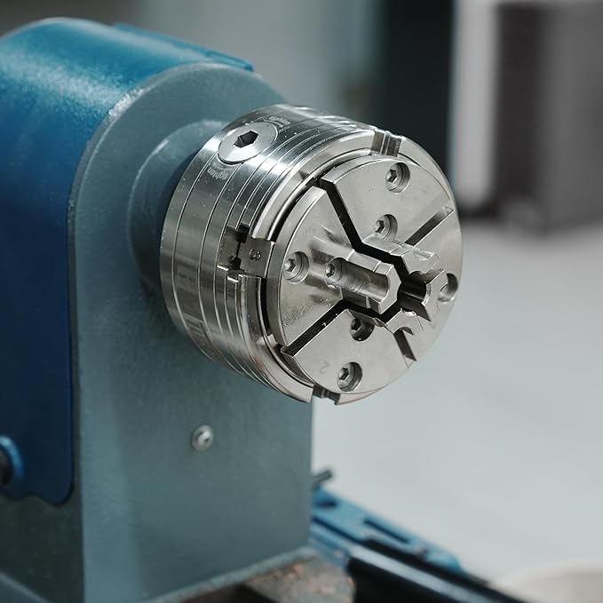 Woodlathe Chuck BMT-J6026 Spigot Jaws, Non-serrated for Woodturning Lathe Chucks, dovetail-shaped outer sides and non-serrated inner sides, Compatible with Super NOVA 2, G3.