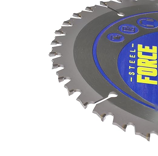Steel Force WC7224 7-1/4 Inch 40T with 5/8 Inch Arbor TCT Circular Saw Blade for Wood Cutting (40T)