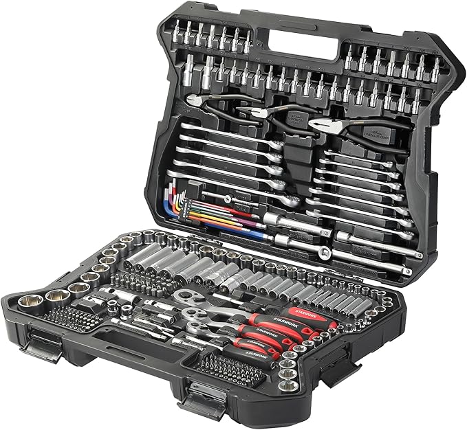 STARWORK TRUE MECHANIC??314-Piece Mechanics Tool Set and Socket Set, Professional Metric Set