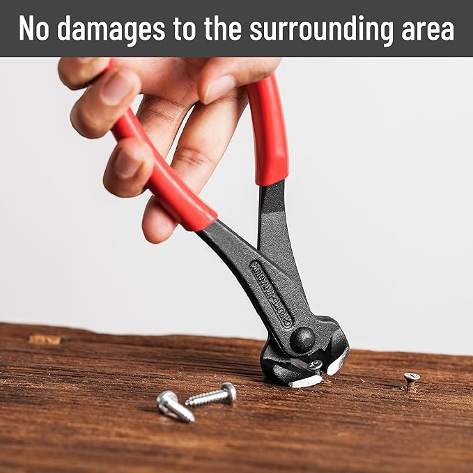 Bates Nail Puller - Cat's Paw Nail Puller & Remover, End Cutting Pliers, Staple Puller, Carpenter's Tool