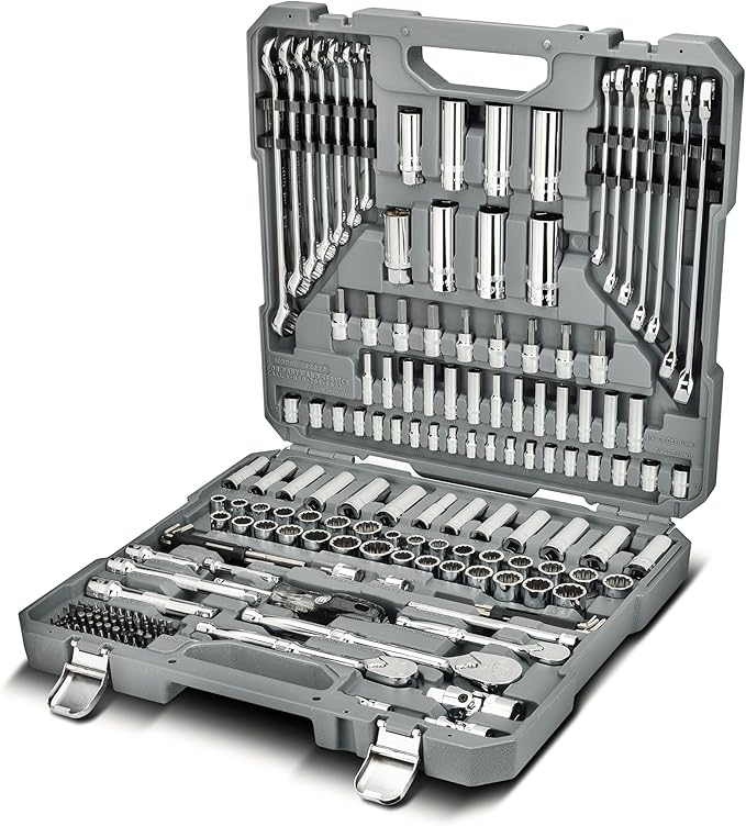 Ingersoll Rand 205 Pc. SAE/Metric Master Mechanics Tool Set- 752022