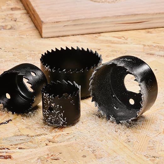 KATA 20PCS Hole Saw Kit, Hole Saw Set with 3/4"-6"(19-152mm) Saw Blades, Hole Saws Drill Bits Hole Cutter Kits with Storage Case, Holesaw Cutting for Soft Wood, Plywood, Drywall, PVC