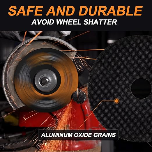 208 Pack Cut Off Wheels - 4 1/2 Inch Metal and Stainless Steel Cutting Wheel for Angle Grinder Ultra Thin Cut-Off Wheel Cutting Disc