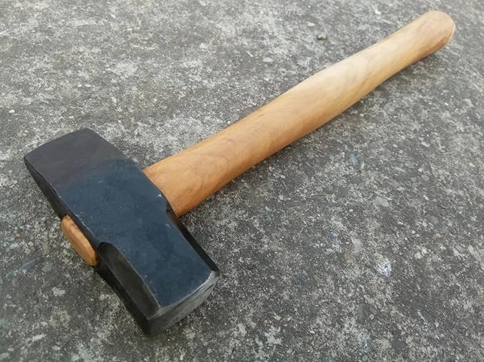 Dog Head Hammer Custom 2.5 lbs Blacksmith Forging Tools Dog head Gift Mallet Claw Forged and Viking, Blacksmith Hammer Christmas Aniversary Gift Item,