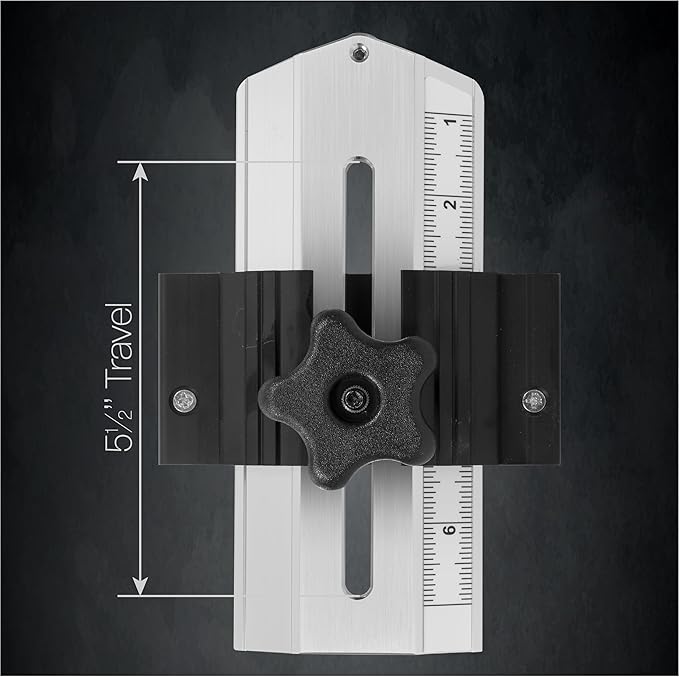 Thin Rip Jig Table Saw Jig for Making Repetitive Narrow Strip Cuts on Table Saws with 3/4" x 3/8" Miter Slots ?줐lso Works with Many Router Tables and Band Saws