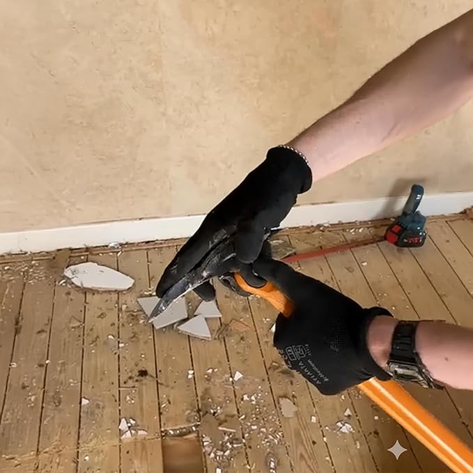 Ripper ??The Ripper Heavy-Duty Indexing Crowbar & Nail Puller Tool, Multi-Angle Wrecking Bar for Trim, Flooring & Demolition (Longhorn)