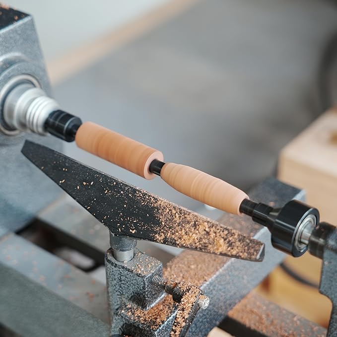 PM-002/MT1 Pen Mandrel Kit with 5pc Bush, 7mm Drill Bit and Mandrel Saver, MT1 for woodturning.
