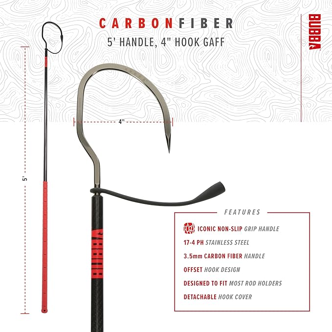 BUBBA 12 Inch E-STIFF Electric Fillet Blade with Ti-Nitride Coated Hollow Stainless Steel Non-Stick Reciprocating Construction for Fishing and Outdoors