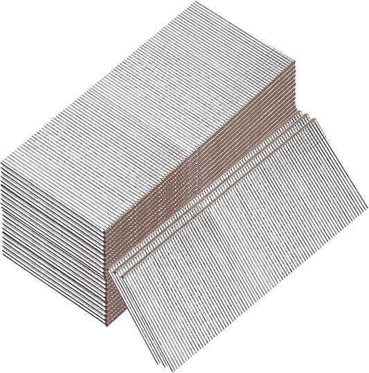 18 Gauge Galvanized Brad Nails, Brown T-head 2 Inch 2000-Pack, Small Finishing Nail Gun Nails for Pneumatic, Electric 18GA Brad Nailer Gun