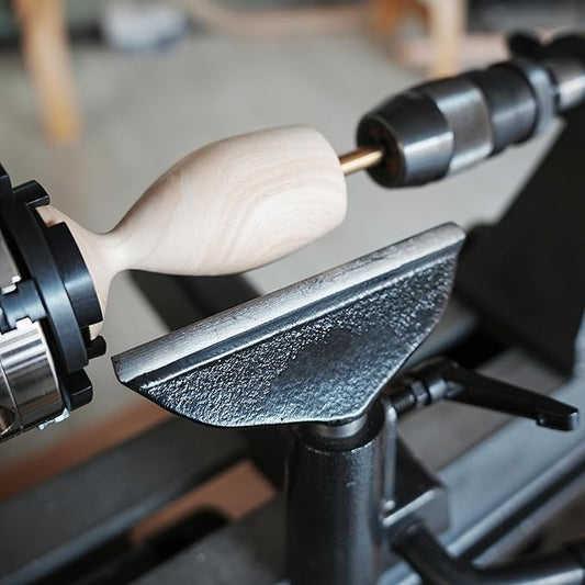 Integrated 6" Tool Rest with 1"(25.4mm) Post with Length 80mm for WoodTurning Lathes.