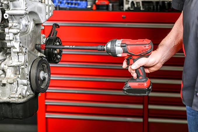 ARES 27098-3-Piece 1/2-Inch Drive Locking Impact Socket Extension Set ??Aluminum Locking Ring Collar for Quick Release of Sockets and Accessories ??3-Inch, 6-Inch, and 12-Inch Extensions