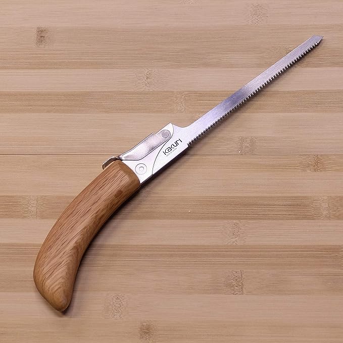 KAKURI Japanese Keyhole Saw 6" Fine Teeth, Replacement Blade - Made in Japan