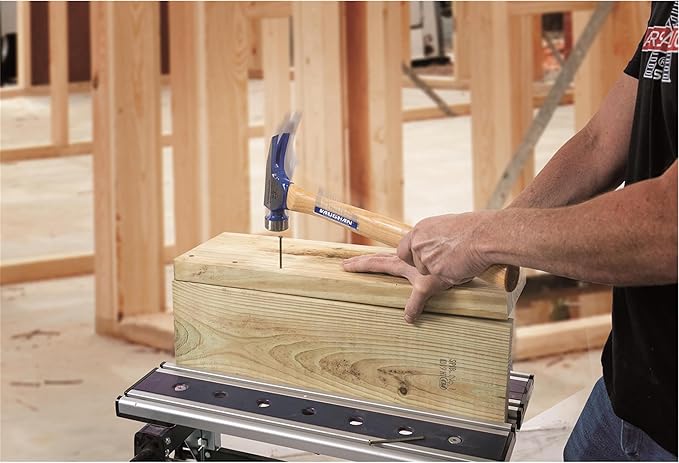 VAUGHAN CF1 California Framer Hammer, 23 oz Milled, Nail Starter, Made In The USA, VN10300