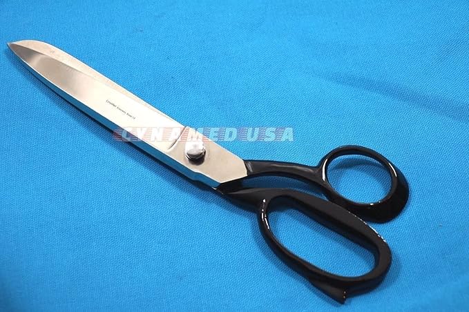 Premium Professional 12-Inch Heavy Duty Fabric Scissors ??Industrial Strength Stainless Steel Tailor Shears for Leather, Sewing, Dressmaking, Home, Office, and Artistic Use