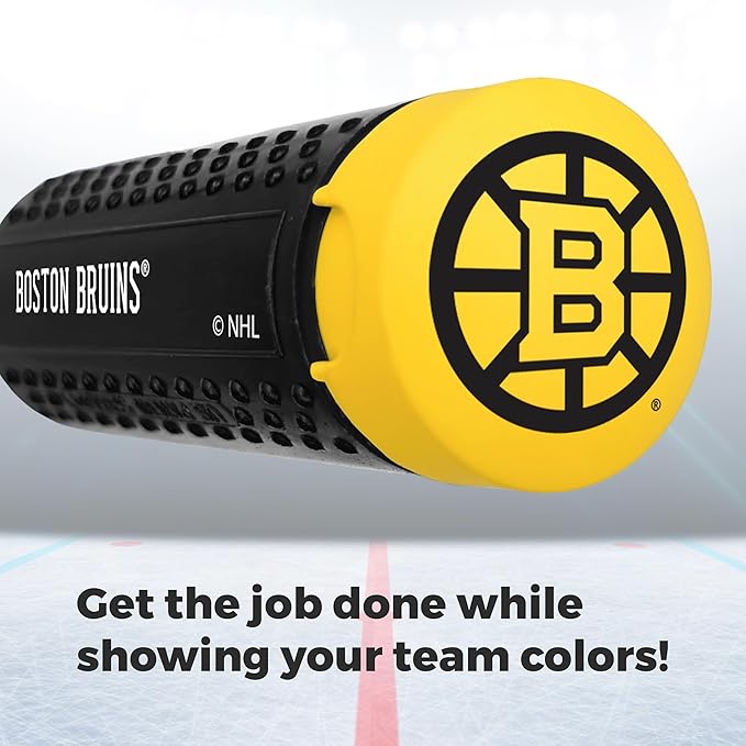 MEGAPRO짰 NHL짰 Team Edition Multi-bit Screwdriver | Officially Licensed NHL짰 Gear | Durable, Ergonomic, Pro-Grade Screwdriver (Boston Bruins짰)