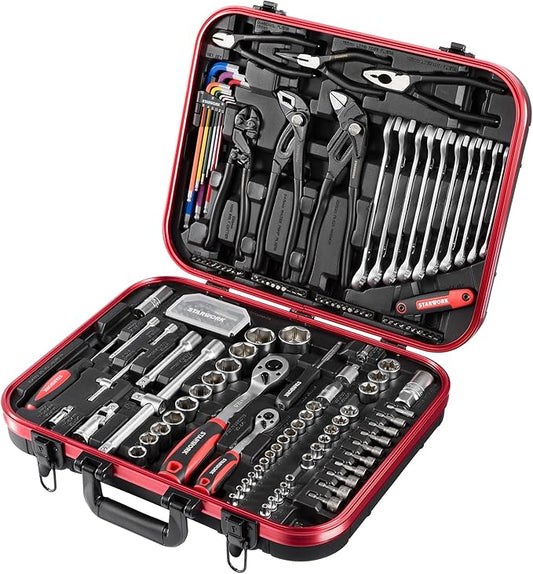 STARWORK TRUE MECHANIC??169-Piece Mechanics Tool Set, Professional, Metric