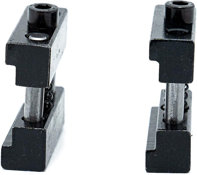 2PCS Set Steel Milling Machine Vise Quick Clamp Work Stop