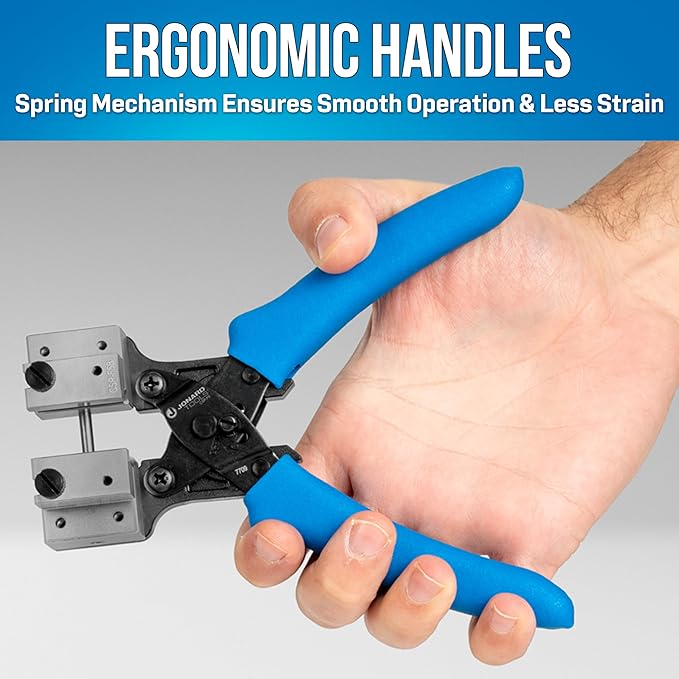 Jonard Tools CSP-F5 Cable Slitting Pliers for Thin Walled Jacketed Fiber, 5 mm ??Precision 5mm Cable Cutter with Fixed Blade & Ergonomic Spring-Loaded Handle