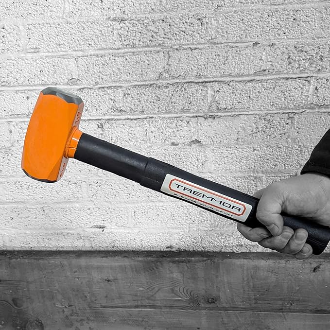 TREMMOR | IRON CORE Sledge Hammer (4 LB. Head, 16 inch Handle)