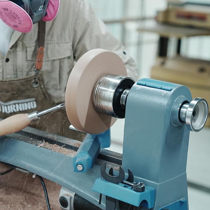 4??Self-Centering Four-Jaw Universal Chuck for Spindle and Faceplate Work for Woodturning Lathe, Compatible with Super NOVA2, G3 Nova.