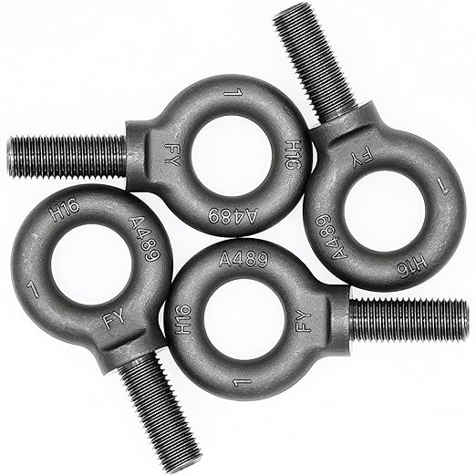 Box of 4 Pcs Lifting Shoulder Eye Bolts 1"-8 X 2-1/2"