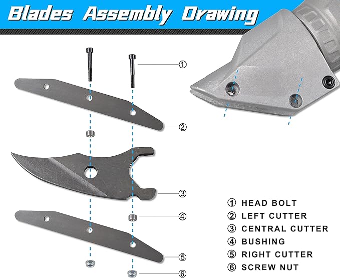 Fiber Cement Shear Blade Set