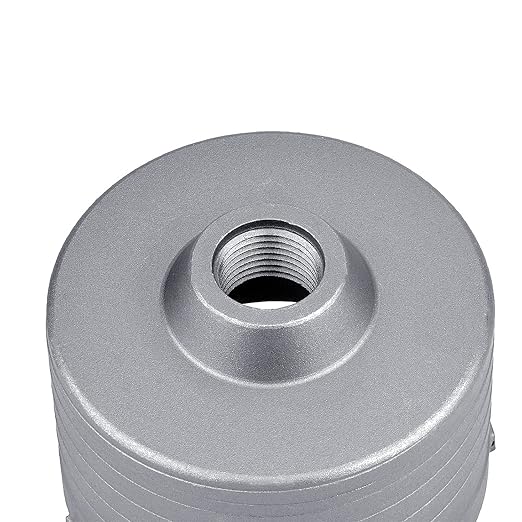 85mm (3-1/3 inch) Concrete Hole Saw with 220mm SDS Plus Shank Connecting Rod, Tungsten Carbide Teeth (7.7mm x 4mm) Cement Hole Saw for Concrete Cement Brick Wall Stone 85mm (3-1/3 inch)