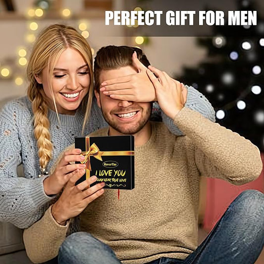 RoverTac Multitools Gift Set ??12-in-1 Multi Tool Hammer, LED Flashlight, Utility Knife in ?쏧 LOVE YOU??Gift Box ??Tool Gift for Husband, Boyfriend, Him, Men ??Camping Gear & Survival Tools