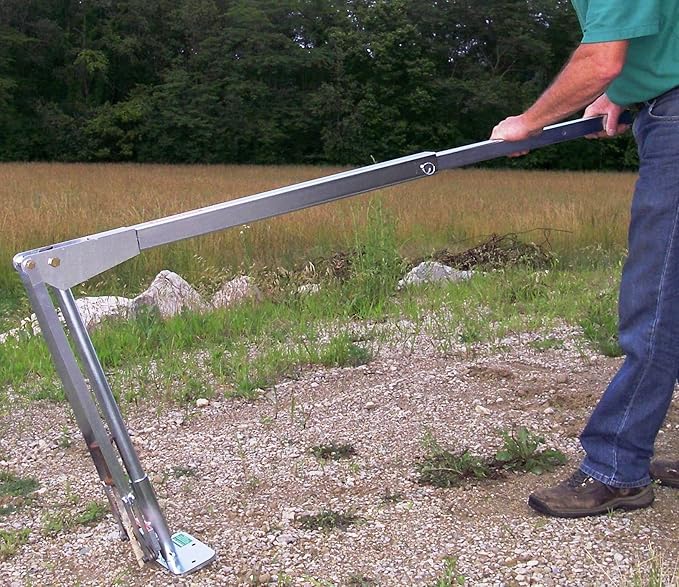 Construction Accessories, Inc. JackJaw 501 Super Tent Stake Puller Tool - Effortlessly Remove Tent Stakes and Heavy Metal Stakes for Secure Outdoor Setup