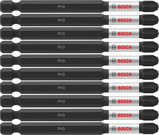 BOSCH ITPH33501 1-Piece 3-1/2 in. Phillips #3 Impact Tough Screwdriving Power Bit