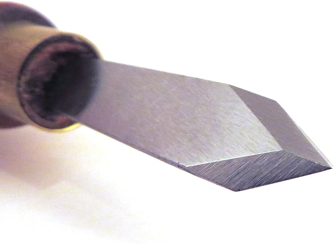 Narex Thin Blade Dual Double Bevel Striking Marking Knife with Blade from Hardened Mn-V Steel Heat Treated to HRc 61 822302