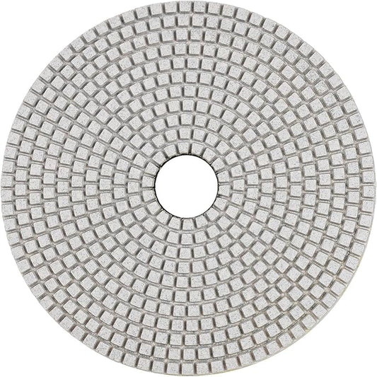 Casaverde Grit 100 Diamond Polishing Pads 7 Inch,Granite Diamond Pads for Concrete Terrazzo Travertine Marble Floor Edges Polish
