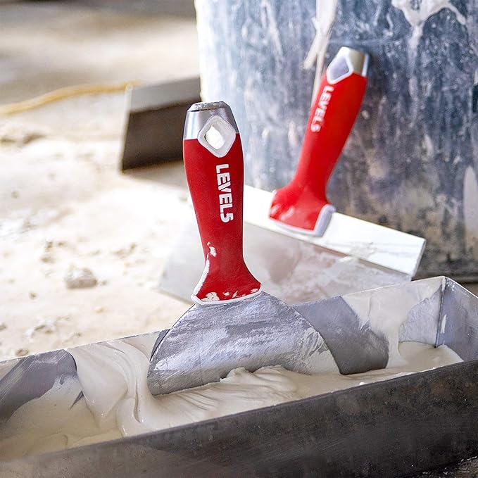 Joint Knife Set, Stainless Steel - LEVEL5 | Pro-Grade | Sheetrock Gyprock Drywall Plasterboard | 5-602