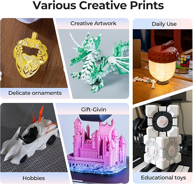 Creality 3D Printer Filament 1.75mm, Ender PLA+ Filament Strong Toughness No-Tangling Vacuum Packaging 3D Printing Filament Fit Most 3D Printers, 1kg Spool, Accuracy +/- 0.02mm, Beige