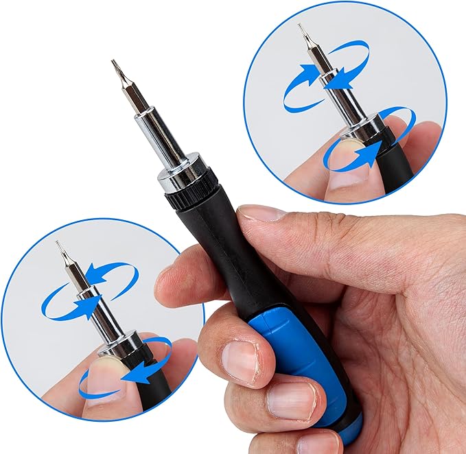 CARTMAN 180-Piece Socket Wrench Auto Repair Tool Combination Package Mixed Tool Set Hand Tool Kit with Plastic Toolbox Storage Case Blue