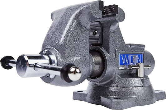 Wilton Tradesman Bench Vise, 4-1/2" Jaw Width, 3-1/2" Max Jaw Opening, 3-1/4" Throat (Model 1745)