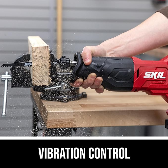 SKIL PWRCORE 20V Brushless Reciprocating Saw Kit Including 2.0Ah Battery and Charger-RS5870B-10