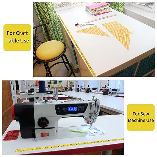 2Pcs Steel Self-Adhesive Measuring Tape, Imperial & Metric Tape Measure Sticker Ruler, Left to Right and Right to Left Stick on Tape Measure for Workbench, Woodworking, Saw & Drafting, 100cm/39Inch