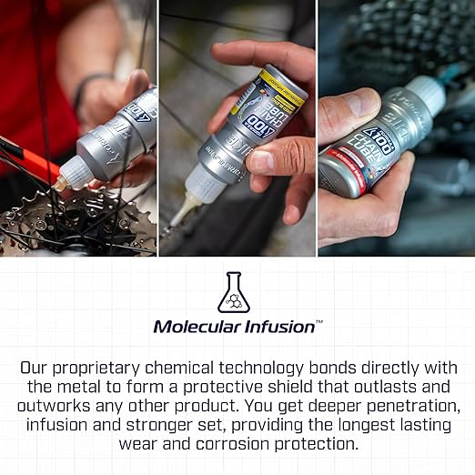Chain Lube Pro Pack with All Conditions, Dry Conditions, & eBike Lubricant ??Collection of Lubricant for Bicycles & Electric Bikes ??Protects Against Wear & Corrosion ??Three 50ml Bottles