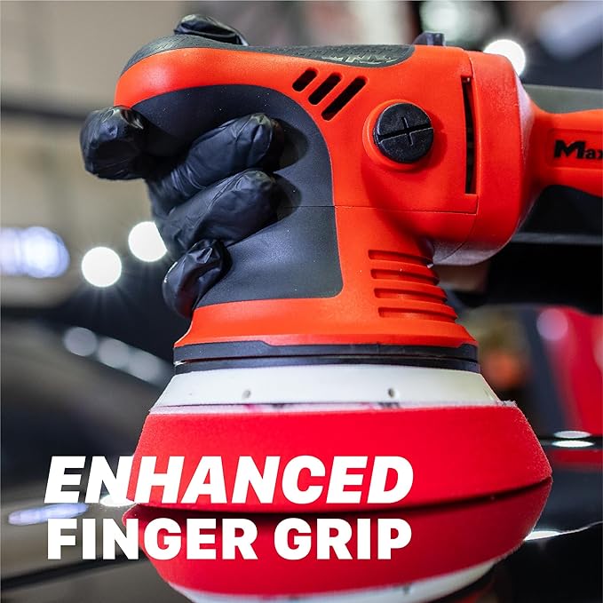 Maxshine MB15 Pro Brushless DA Polisher | 15mm Throw, 5??Plate, 1200W Motor, 6-Speed, 5/16??24 Thread | Auto, Boat & Marine Detailing Tool for Paint Correction, Swirl & Scratch Removal
