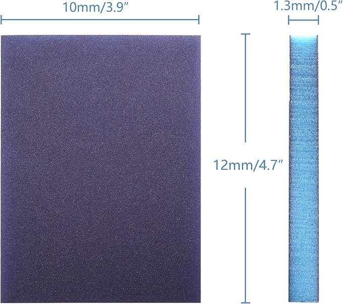 16Pcs 60/100/120/220 Grit Sanding Sponge, Jamiikury Wet Dry Sanding Blocks Washable and Reusable Sandpaper Sponge for Wood Metal FurniturePaint and Drywall (Coarse, Medium, Fine