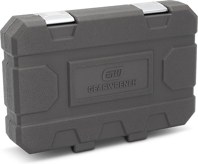 GEARWRENCH 15 Piece 3/8inch Drive 6 Point Universal Impact Socket Set, Metric - 84918N (Pack of 6)