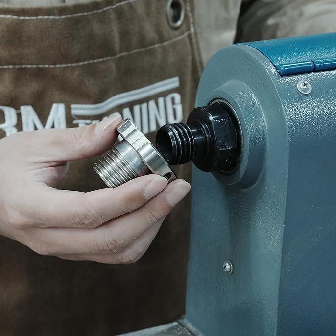 4??Self-Centering Four-Jaw Universal Chuck for Spindle and Faceplate Work for Woodturning Lathe, Compatible with Super NOVA2, G3 Nova.