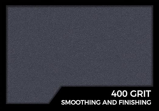 Fandeli | Waterproof Sandpaper | 400 Grit | 25 Sheets 9'' x 11'' | For for Plastic, Lacquer, Varnish, and Pain | Water Resistant