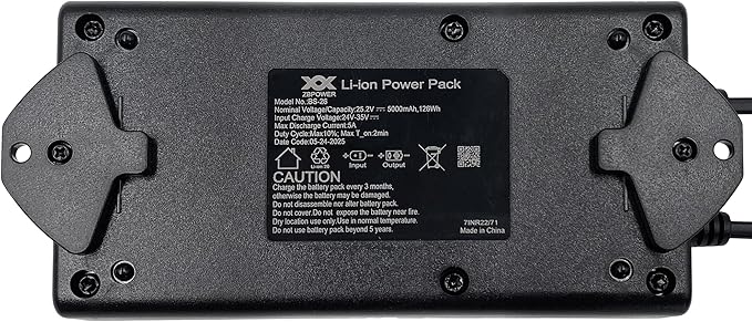 Power Recliner ZBPOWER 5000mAh Wireless Rechargeable Battery Pack Kits with Wall Power Supply and Y Power Cable