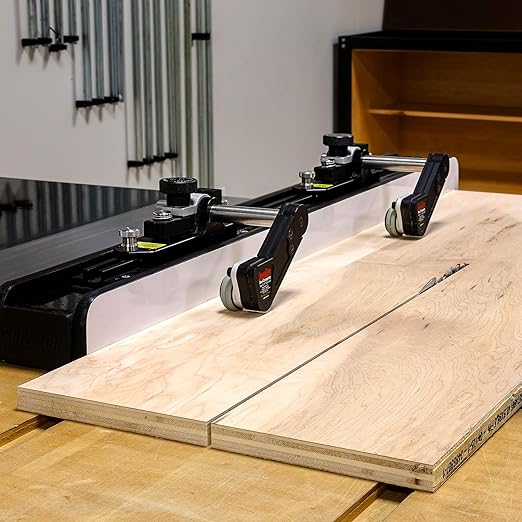 JessEm 04301 Clear-Cut TS Stock Guides – Precision Table Saw Stock Control with Roller Bearings for Safer, Cleaner, and Accurate Cuts