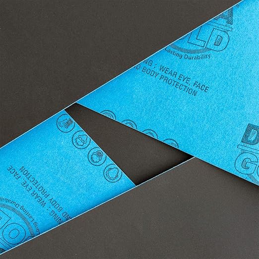 Dura-Gold Premium 1200 Grit Wet or Dry Sandpaper Sheets, 5-1/2" x 9", Box of 25 - Car Color Sanding, Detailing, Polishing Automotive, Woodworking Wood Furniture, Metal Finishing Hand Sand Block Sander