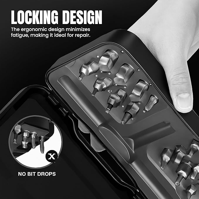 24-in-1 Ratcheting Screwdriver Set ??Magnetic, Compact & Portable Ratchet Tool Kit with Bits ??Multifunction Repair Tool for Home, Electronics, Car & DIY Projects